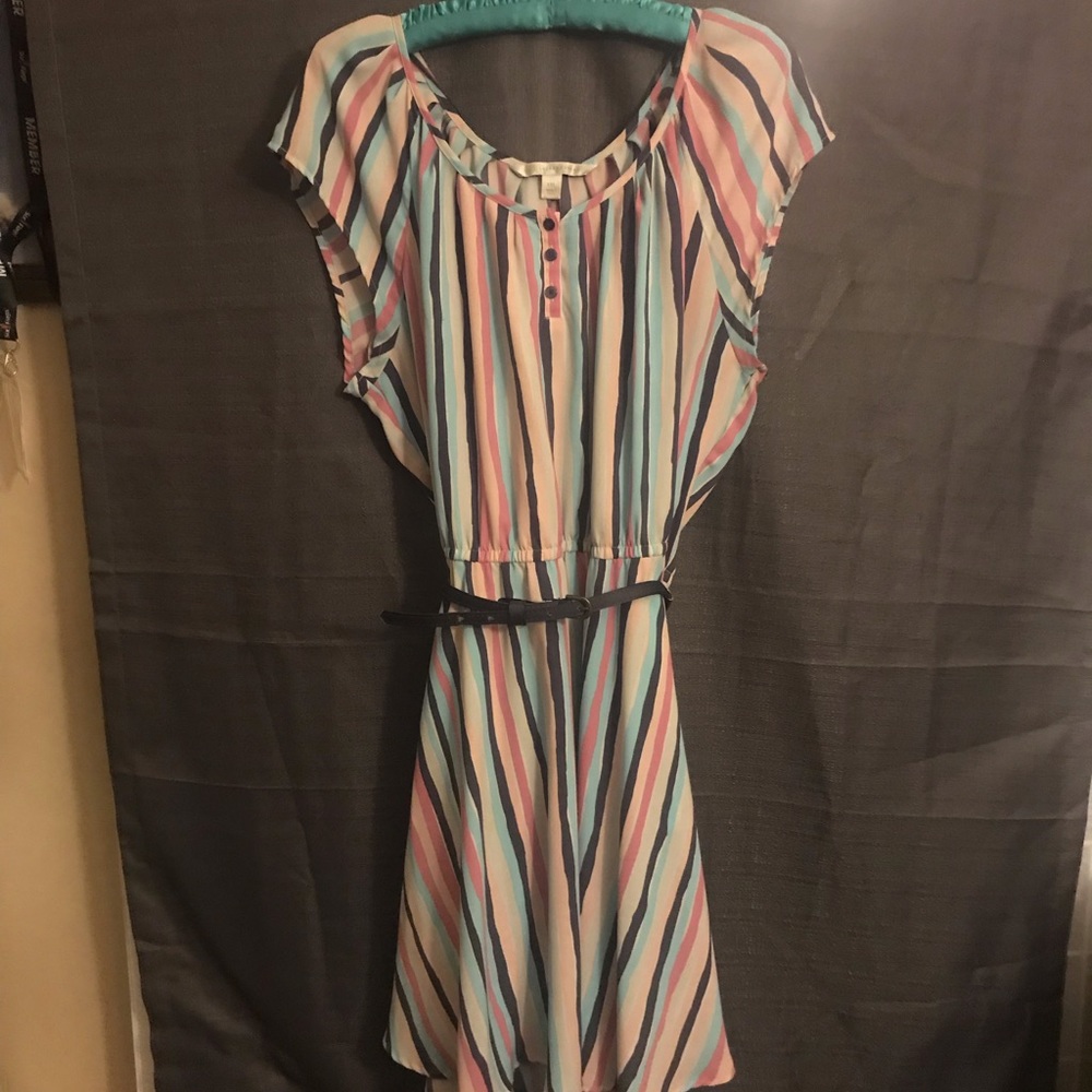 Lauren Conrad Striped Dress